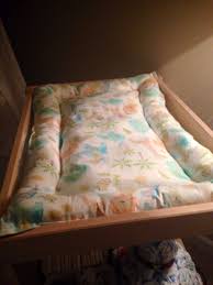 Diy Ikea Sniglar Changing Table Cushion They Sold Out Of The Pads At Ikea And The Standard Pads Don T Fit So I Changing Table Cushion Ikea Diy Baby Nursery
