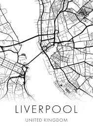 Liverpool is the sixth most visited uk city and one of the 100 most visited cities in the world by international tourists. Liverpool Map Printable Print Liverpool Uk Map Poster Etsy Liverpool Map Street Map Art Street Map