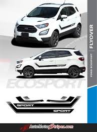 2013 2014 2015 2016 2017 2018 2019 Ford Ecosport Decals Ford Ecosport Side Door Body Stripes And Ford Ecosport Vinyl Graphics Ford Ecosport Ford 2019 Ford