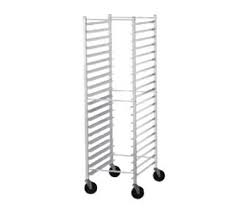 Advance Tabco Bun Pan Rack Mobile Pr12 5k Rack Mobile Pan Full Height Open Sides With Angle Tray Gu Dining Storage Pan Rack Kitchen Storage Organization