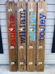Pin By Stephanie Copp On Baby Stuff Growth Chart Wood