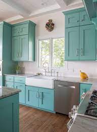 Advertisement preparation and first coat prepare your piece for painting. Everything About Painted Kitchen Cabinet Ideas Diy Two Tone Rustic Dark Turquoise Kitchen Cabinets Farmhouse Style Kitchen Cabinets Kitchen Cabinet Styles