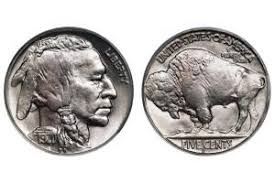 what is the value of a buffalo indian head nickel coins