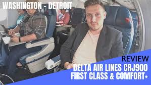 Review Delta Air Lines Crj900 First Class And Comfort