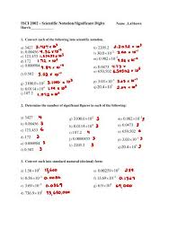 Worksheet will open in a new window. Significant Figures Worksheet 1 Nidecmege