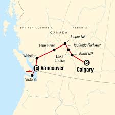 Kanada alberta british columbia trekkingreise durch die. Entdecke Die Kanadischen Rockies Richtung Westen In Kanada Nordamerika G Adventures