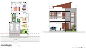 Model rumah seperti ini tidak hanya berkembang di perumahan kota besar, tetapi juga menjalar sampai ke penjuru daerah hampir seluruh pelosok tanah air. 21 Gambar Denah Rumah Dan Tampak Yang Kreatif Joglo Joglo