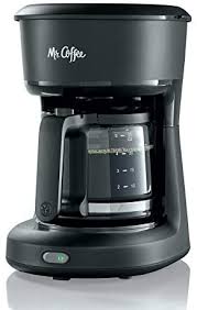 Although i have already provided a list of best 4 cup coffee maker for those who have a small household like 3 or 4 people, but in case if those coffee maker doesn't compile your needs then you can consider these 5 cup coffee maker. Amazon Com Mr Coffee 2129512 5 Cup Mini Brew Switch Coffee Maker Black Kitchen Dining