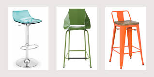 These stools are great for an outdoor patio and can easily be built by any do it yourselfer. 10 Best Colorful Barstools You Can Buy Online Gorgeous Colorful Barstool Ideas