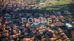 Birds Eye View Photography City Bird S Eye View Of Lofou Village Limassol District Cyprus Stock Footage Ad Lofou Village View Bird In 2020 Birds Eye View Limassol Village