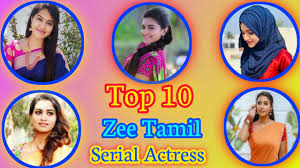 She was born on 28 april 1987 and grew up in pallavaram in chennai, tamil nadu. Top 10 Zee Tamil Serial Actress List Tamil Km Sing Tech Youtube