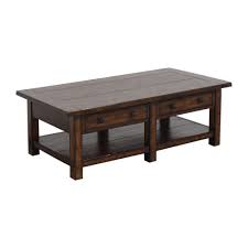 Giantex square coffee table modern living room cocktail 18. 46 Off Pottery Barn Pottery Barn Benchwright Coffee Table Tables