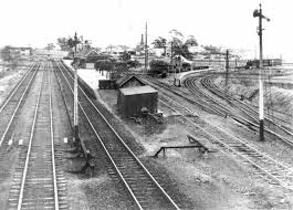 East Maitland Railway Station In The Early To Mid 20th Century The Junction To The Right Of The Station Is The Line To Morp Morpeth New South Wales Old Photos