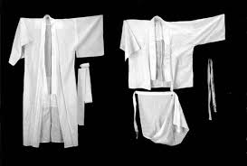 Black And White Kimono For Men 