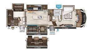 Another floor plan possibility is putting the living room to the front of the rv, where the bedroom is typically located. 5 Unique Rv Floor Plans Every Rver Should See Lazydays Rv