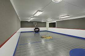 The sniper's edge hockey shooting tarp is a hockey mom's dream come true. Lower Level Sport Court Smart Builders Fine Homes Renovations Smart Group Custom Home Builders New C Hockey Room Backyard Hockey Rink Hockey Bedroom
