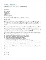 An example of a cover letter for a medical assistant. Executive Assistant Cover Letter Sample Monster Com