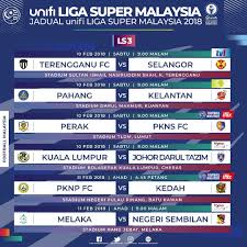 Perlawanan liga super 2021 diantara johor darul ta'zim vs pj city fc di stadium sultan ibrahim, iskandar puteri. Malaysian Football League On Twitter Jadual Perlawanan Ls3 Unifi Liga Super Malaysia 2018 Unifilsm Footballmalaysia Transformingmalaysianfootball