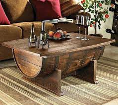 This deliciously rich, dark wood, repurposed wine barrel table tells your guests a simple message: 18 Creative Ways To Repurpose Wine Barrels Vinepair