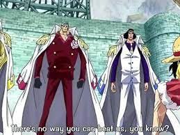 Admirals are post timeskip anime/manga. One Piece Luffy Vs 3 Admirals Video Dailymotion
