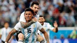 In 2009, he was promoted to the club's main team. Watch Lionel Messi Marcos Rojo S Goals As Argentina Beat Nigeria Enter Last 16