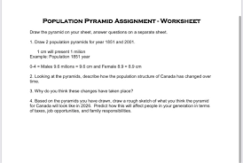 Maybe you would like to learn more about one of these? Population Pyramid Assignment Worksheet Draw The Chegg Com
