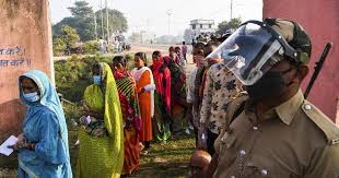 Bihar elections: Phase 1 voting underway, over 18% turnout recorded till 11 am