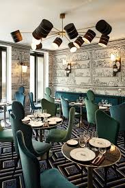 Paris S Vibrant And Surrealist Hotel Montana Published 2015 Restaurant Interior Design Restaurant Interior Hotel Interiors
