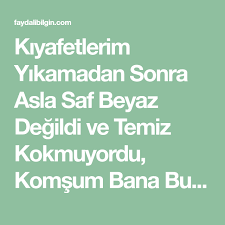 Kiyafetler Yikandiktan Sonra Temiz Kokmuyor Mu Pratik Bilgiler Bilgi Aslan Saglikli Yasam