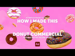 Please subscribe to my channel for more. How I Made This Donut Commercial In After Effects Only 2d Layers Youtube