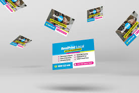Sub out the imagery with your photos. Print Shop Business Card Template Psd Ai Vector Brandpacks