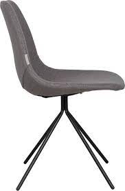 zuiver stoel fourteen up zwart grijs stoelen eettafel stoelen eetkamerstoelen