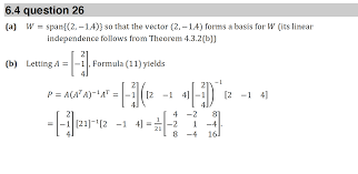 Calculating The Standard Matrix For Orthogonal Projection 3 Way Matrix Multiplication Mathematics Stack Exchange