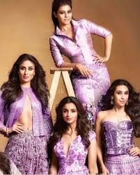 Lilac Lovelies Kajol Kareena Kapoor Alia Bhatt And Karishma Kapoor Wanita Selebritas