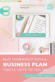 Click Above To Access Your Free Business Plan Template Free Business Plan Business Plan Template Business Planning