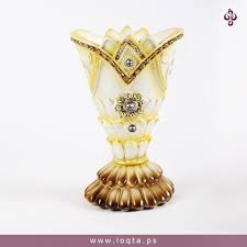 مبخرة زجاج للبخور والعود حجم كبير وصغير Perfume Glass Censer