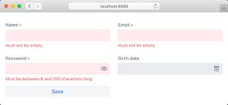 Introduction To Java Bean Validation