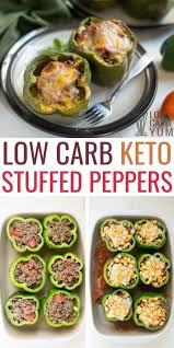 Stuffed Bell Peppers Ground Beef Low Carb In 2020 Low Carb Stuffed Peppers Stuffed Bell Peppers Ground Beef Stuffed Peppers