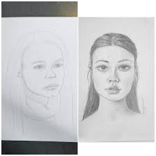 Drawing is an extremely broad medium. A Year Ago I Decided To Get Better At Drawing The Left Picture Is From Feb 2019 The Right One I Made This Week Learnart