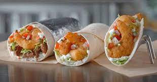 Fish burrito bowl with a spicy cilantro lime red cabbage slaw. Del Taco S Does Fish Six Ways With Start Of Lent Qsr Web