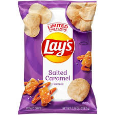 Lay S Limited Time Flavor Salted Caramel Potato Chips 7 75 Oz Buy Groceries Online Grocery Delivery Mail Order