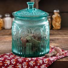Maybe you would like to learn more about one of these? The Pioneer Woman Adeline Cookie Jar Turquoise Walmart Com Walmart Com