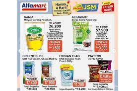 Demikianlah informasi katalog alfamart promo dua mingguan terbaru awal bulan ini yang dapat scanharga.com sampaikan. Promo Jsm Alfamart 1 Januari 2021 Diskon Awal Tahun Baru