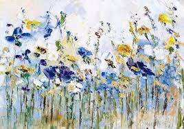 Flower centerpieces spring flowers wedding flowers summer flowers spring floral flower flower art landscape paintings nature photography artistic photography yellow leaves leaf plants blue yellow yellow roses blossom over the rainbow blue vase flora flower garden rose. This Item Is Unavailable Etsy Flower Painting Canvas Boho Canvas Art Flower Painting