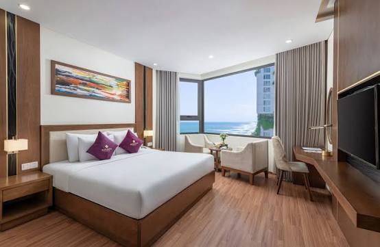 Premier Front Ocean View với tầm nhìn trực diện biển Mỹ Khê và không gian thư giãn hiện đại