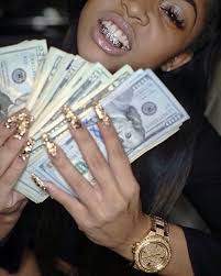 Image Result For Black Females Holding Money Thug Girl Grillz Girl Grillz Money wallpaper iphone, hype wallpaper, trippy wallpaper, iphone background wallpaper, locked wallpaper, cool backgrounds, wallpaper wallpapers, screen wallpaper, sunset. black females holding money