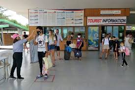 From the airport, it is a 10 minutes ride to the resort. Spacetraveller Activity Koh Samui To Surat Thani Airport