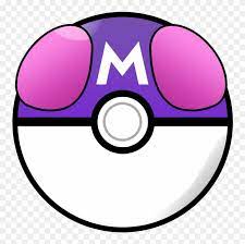 Download Hd Pokeball Clipart Clear Background Pokemon Master Ball Png Transparent Png And Use The Free Clipart For Your C Master Ball Clip Art Pokemon Master