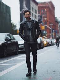 Leather chelsea boots are not your only option! Leather Jackets For Men Style Guide Outfits Inspiration Styles Of Man Leather Jacket Outfit Men Leather Jacket Men Leather Jacket Men Style