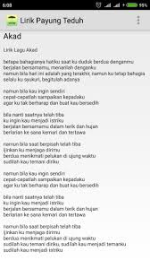 Tak peduli apa yang kan terjadi. Lirik Payung Teduh For Android Apk Download